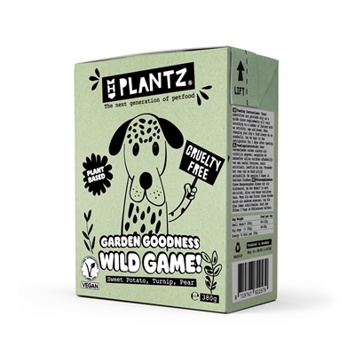 Henart plantz garden goodness tetra pak 10x380 gr | wild-game-like chunks
