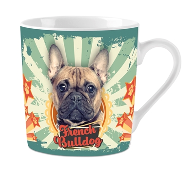 Plenty gifts mok french bulldog | 240 ml 7,5x8,5 cm