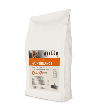 Millor extruded adult maintenance medium breed | 4 kg