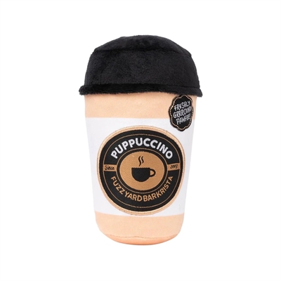Fuzzyard barkrista puppuccino pluche | 8x8x15 cm