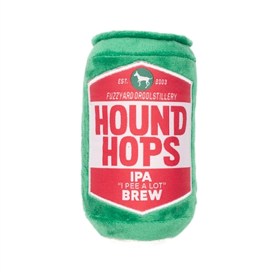 Fuzzyard hound hops pluche | 7,5x7,5x15 cm