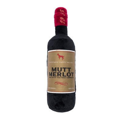 Fuzzyard mutt merlot pluche | 7,5x7,5x28 cm