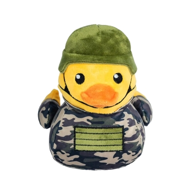 Fuzzyard duck commanduck pluche | 16x15x17 cm
