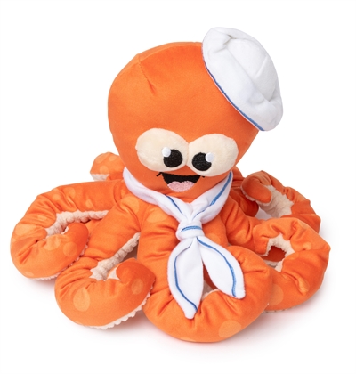 Fuzzyard octo-posse sailor squiggles pluche | 23x20x21 cm