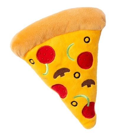 Fuzzyard pizza slice pluche | 21 cm