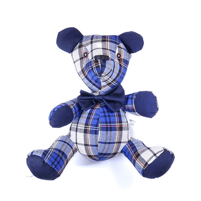 Rosewood blueberry beer geruit blauw | 23 cm