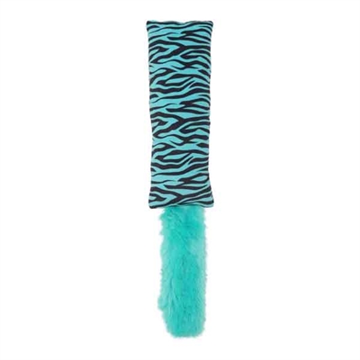 Rosewood jolly moggy cat kicker zebra blauw | 56 cm