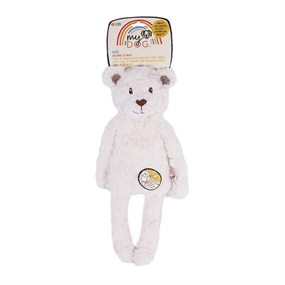 My dog my dog beer pluche creme | 38 cm