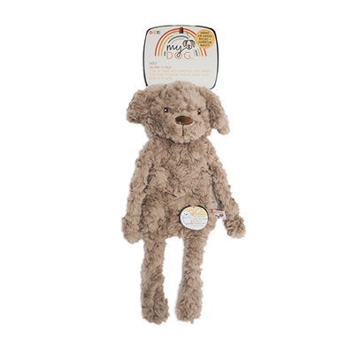 My dog pluche hond bruin 40 cm | knuffel voor honden