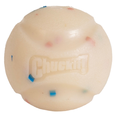 Chuckit birthday ball m 6 cm | met vanillegeur