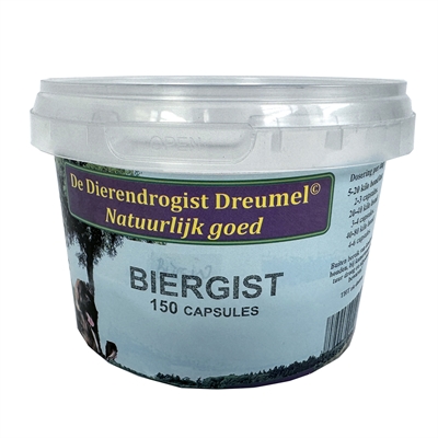 Dierendrogist biergist capsules | 150 st
