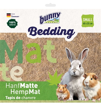 Bunny nature hemp-mat hennepvezel mat | 40x25 cm
