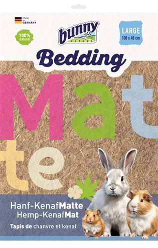 Bunny nature hemp-kenafmat | hennepvezel mat 100x40 cm
