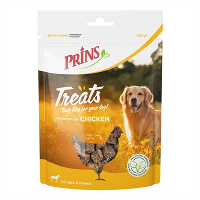 Prins treats kip | 120 gr hundensnacks