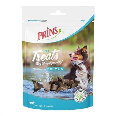 Prins treats zalm | 120 gr snack voor honden