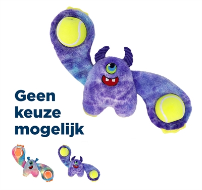 Kong woozles monster assorti | 28x19x13,5 cm
