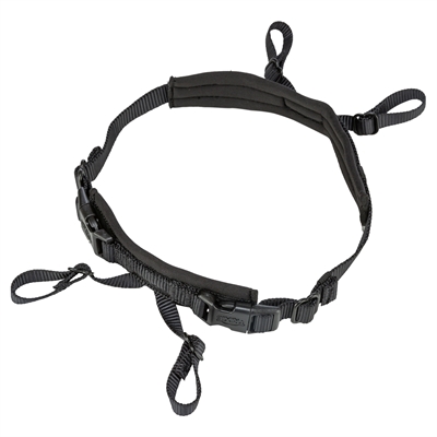 Trixie paniekadapter stay zwart | s-m 38-57x1,5 cm