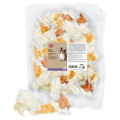 Trixie konijnenhuid met vacht | 500 gr