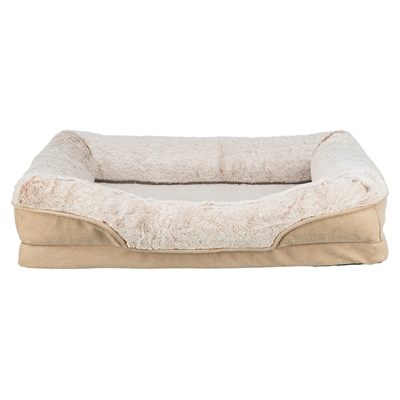 Trixie vital hondenmand lino hoekig beige | 70x55 cm