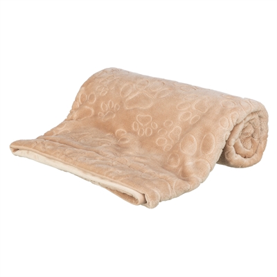 Trixie hondendeken barry softpluche | beige 100x75 cm