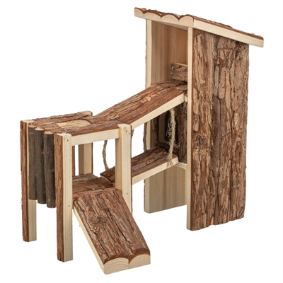 Trixie speelplaats tjorven voor muizen/hamsters | 32x19x29 cm
