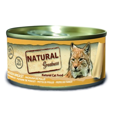Natural greatness chicken breast 70 gr | hoogwaardig dierenvlees