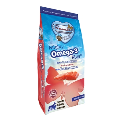 Renske mighty omega plus zalm geperst hypoallergeen | 12 kg