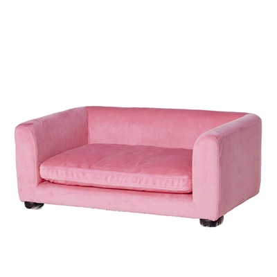 Enchanted pet hondenmand sofa cookie roze | 67,5x40,5x25,5 cm