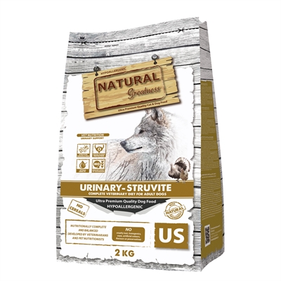 Natural greatness urinary struvite dieet hondvoer | 2 kg