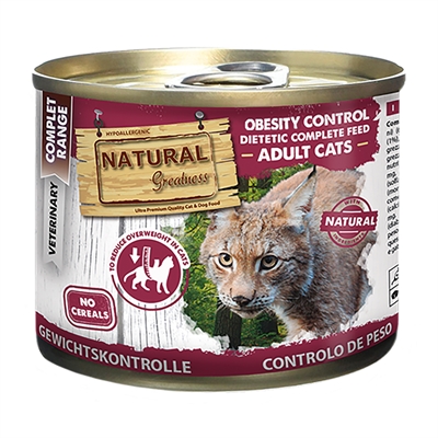 Natural greatness obesity control katvoer | 200 gr junior/adult