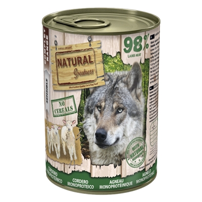 Natural greatness monoprotein lamb recipe | 170 gr