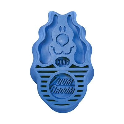 Kong zoomgroom boysenberry blauw | 12x7,5x4 cm