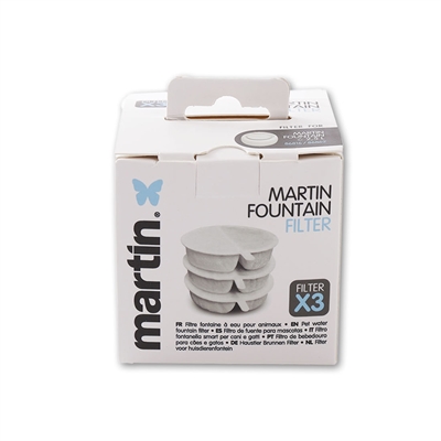Martin filters voor drinkfontein | 3 stuks
