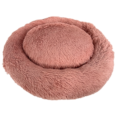 Sazzz hondenmand fluffy | oudroze 85x85x17 cm