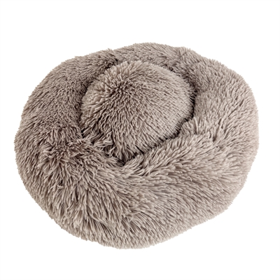 Sazzz hondenmand fluffy beige | 52x52x13 cm