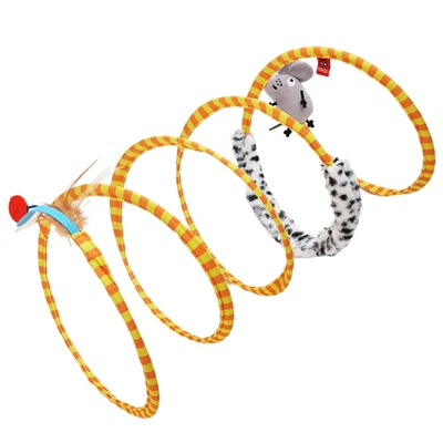 Fofos safari spiral cat tunnel | 55x30x30 cm