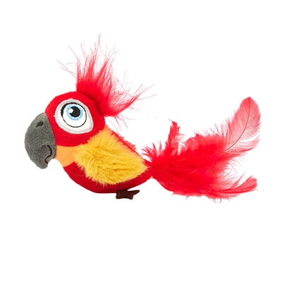 Fofos papegaai met geluid & catnip ballen | 18x9x6 cm