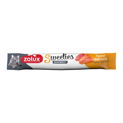 Zolux zolux sweeties expert creamy stick tonijn/zalm | 14 gr