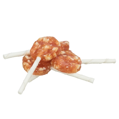 Trixie denta fun chicken cheese lolly | 10 cm, 20 gr, 50 st