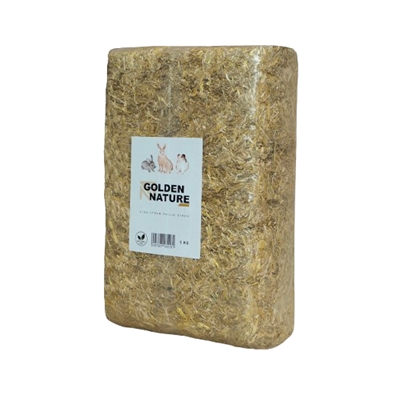 Golden nature stro | 5 kg kwaliteitsstro voor huisdieren