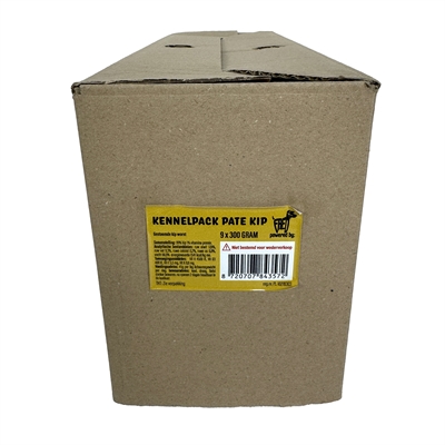 Freds kennelpack pate gevogelte / kip | 9x300 gr