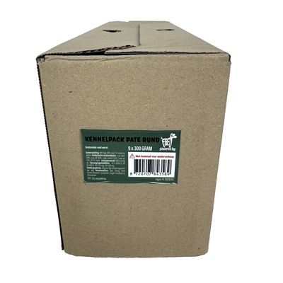 Freds kennelpack pate rund | 9x300 gr
