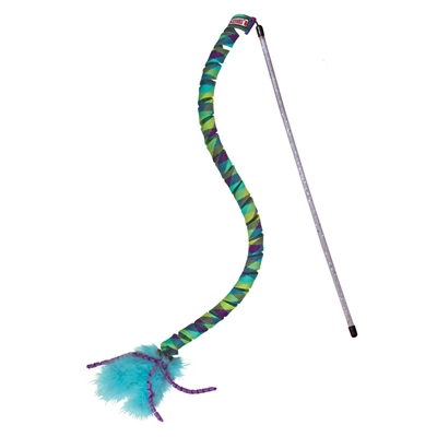 Kong kattenhengel curlz | 71x3x3 cm teaser speelgoed