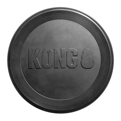Kong extreme flyer frisbee | zwart 25,5x2 cm
