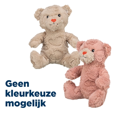 Trixie valentijn teddybeer pluche assorti | 24x21x18 cm