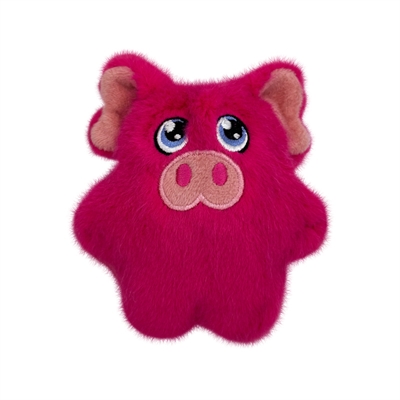 Kong snuzzles mini varken | 11x10x4,5 cm speelgoed