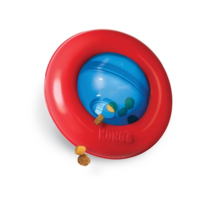 Kong gyro | rood / blauw - large 17x17x9,5 cm