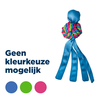 Kong wubba weaves assorti | 23x7x7 cm honden speelgoed
