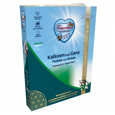 Renske vers gestoomd kalkoen | 10x395 gr graanvrij
