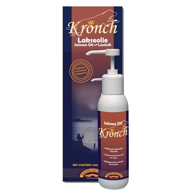 Kronch zalmolie hond | 1000 ml